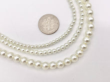 Cargar imagen en el visor de la galería, Delicate Dainty Minimalist Pearl Finished Necklace with Gold Plated Copper Clasps 1 PC