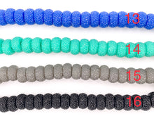 Cargar imagen en el visor de la galería, 8x14mm Acrílico Druzy Brillante Forma de Rueda Cuentas de Acrílico Agujero Grande Rhinestone Acrílico Rondelle Cuentas 7" de Largo / Disponible en 16 Colores