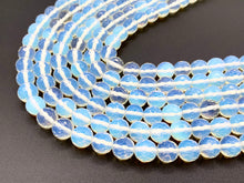 Load image into Gallery viewer, Opalite Round Faceted Shiny Beads 4mm 6mm 8mm 10mm 12mm 14mm 16mm Around 15"