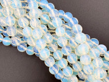 Load image into Gallery viewer, Opalite Round Faceted Shiny Beads 4mm 6mm 8mm 10mm 12mm 14mm 16mm Around 15"