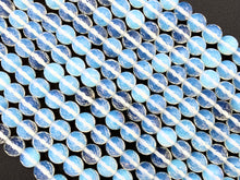 Load image into Gallery viewer, Opalite Round Faceted Shiny Beads 4mm 6mm 8mm 10mm 12mm 14mm 16mm Around 15"