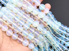 Load image into Gallery viewer, Opalite Round Faceted Shiny Beads 4mm 6mm 8mm 10mm 12mm 14mm 16mm Around 15"