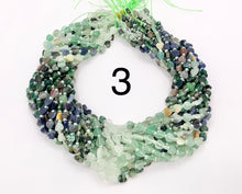 Cargar imagen en el visor de la galería, 6mm Heart Shape Hand Cut Mixed Gemstone Beads Valentine's Day Heart Beads 14-15" Dyed Jade/Quartz/African Turquoise/Lapis/Agate Etc 1 Strand