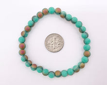 Cargar imagen en el visor de la galería, 6mm Glass Druzy Beaded Stretchy Bracelets Imitation Druzy Glass Bracelets 7" 1 PC