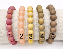 Cargar imagen en el visor de la galería, 10mm Glass Druzy Beaded Stretchy Bracelets Imitation Druzy Glass Bracelets 7" 1 PC