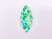 Cargar imagen en el visor de la galería, Pendientes de acetato Marquis de 22x50mm, colgantes, accesorios de pendientes de acetato para la fabricación de joyas, 5 colores disponibles, 10 Uds.