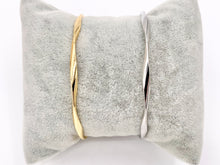 Cargar imagen en el visor de la galería, Thin Minimalist Twisted Bracelet Cuffs in Real Gold/Platinum 18K Plated Copper 4PCS