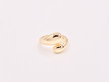 Cargar imagen en el visor de la galería, 18K Gold Plated Simple Bypass Ring 5pcs