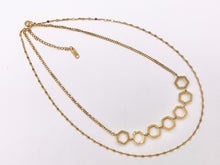 Cargar imagen en el visor de la galería, Delicado collar de perlas minimalistas delicado chapado en oro