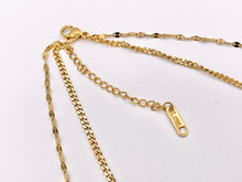 Cargar imagen en el visor de la galería, Delicado collar de perlas minimalistas delicado chapado en oro