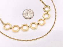 Cargar imagen en el visor de la galería, Delicado collar de perlas minimalistas delicado chapado en oro