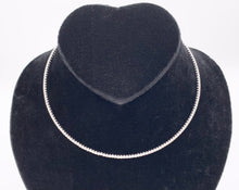 Load image into Gallery viewer, Tennis Choker Delicate Flexible 18K Gold/Platinum Plated Dainty Minimalist Fancy Tennis Choker 2 pcs