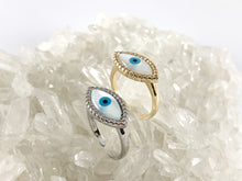 Cargar imagen en el visor de la galería, Anillo llamativo con circonita cúbica chapada en oro real/platino de 18 quilates, 4 piezas