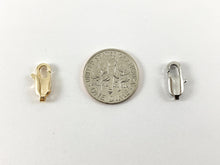 Load image into Gallery viewer, Real 18K Platinum/Gold Plated Lobster Clasps over Brass 25PCS
