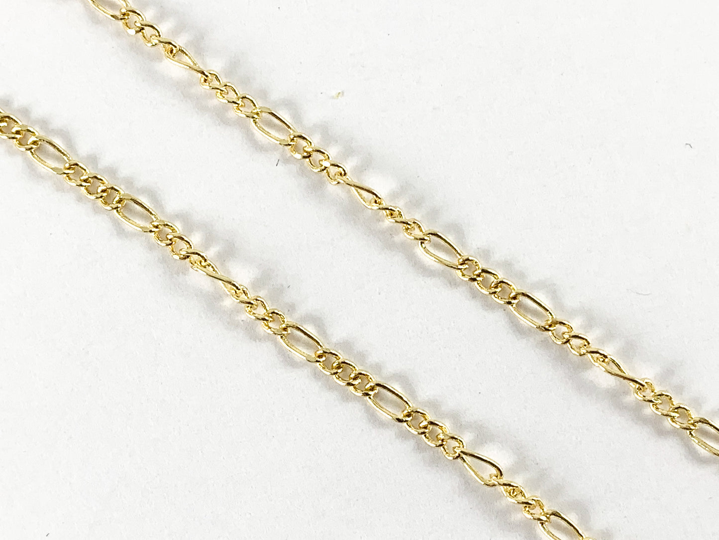 Delicate Gold Plated Dainty Minimalist Link Necklace 10PCS