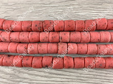 Cargar imagen en el visor de la galería, Cuentas de cristal marino hechas a mano de Ghana África