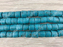 Cargar imagen en el visor de la galería, Cuentas de cristal marino hechas a mano de Ghana África