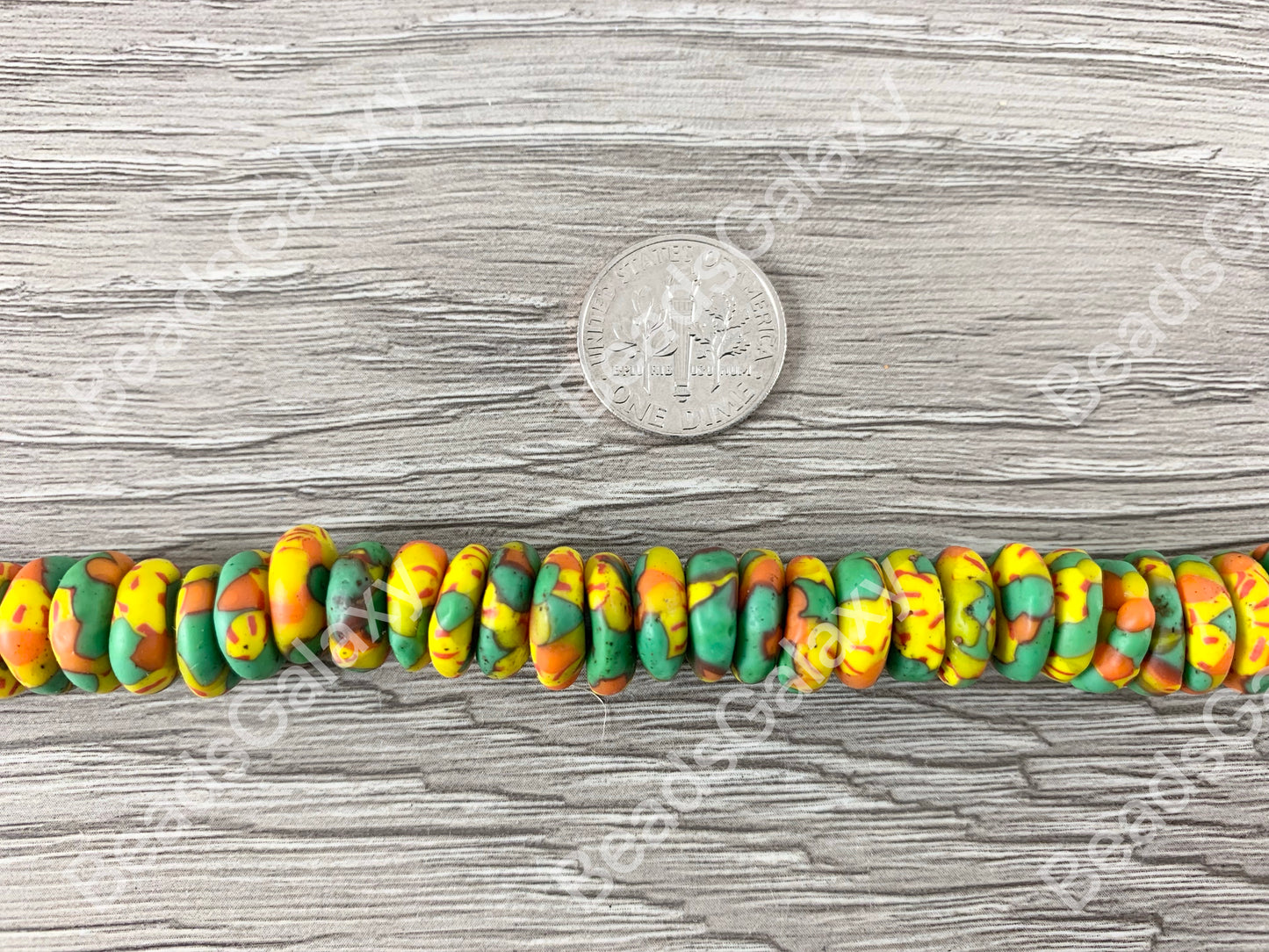 Handmade Recycled Sankas Glass Beads From Ghana Africa