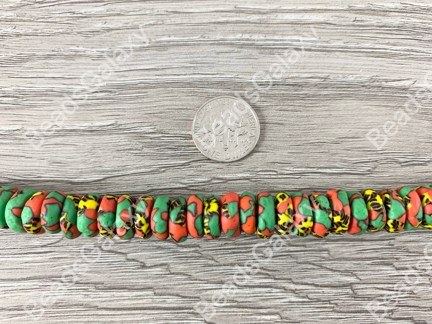 Handmade Recycled Sankas Glass Beads From Ghana Africa