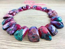 Cargar imagen en el visor de la galería, Hilo trapezoidal perforado superior de ágata