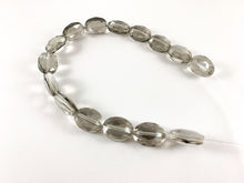 Load image into Gallery viewer, Faceted Shiny 12x16mm Dyed Glass Oval Crystal Strands