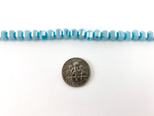 Load image into Gallery viewer, Faceted 36 Cut Shiny 5-6mm Dyed Jade Glass Pumpkin Shape Rondelle Crystal Strands