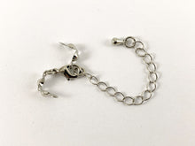 Load image into Gallery viewer, 18K Gold/Silver Plated 2 inch Extender Chain with Lobster Clasp and Crimps Component for Jewelry 10pcs