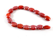 Load image into Gallery viewer, Faceted Shiny 12x16mm Dyed Jade Glass Oval Crystal Strands