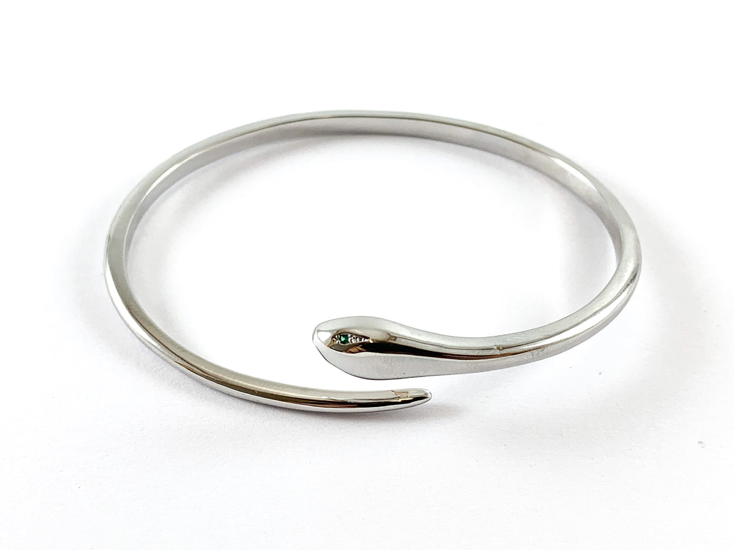 Real Gold/Platinum 18K Plated Copper Snake Adjustable Bracelet Cuffs/Bangles 2pc