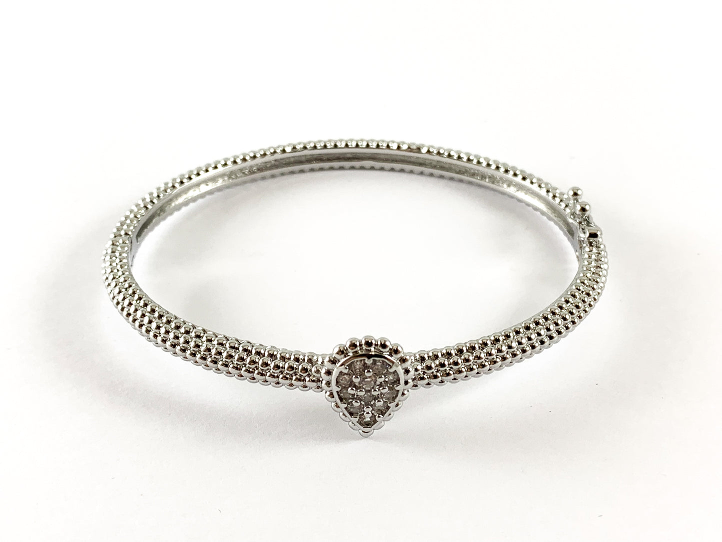 Real Gold/Platinum 18K Plated Copper Bracelet Teardrop Cuffs/Bangles