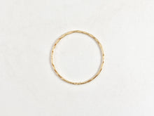 Load image into Gallery viewer, Real 18K Gold Plated Hammered Etched 30mm Circles Over Brass 10pcs
