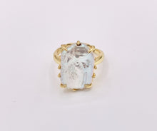 Cargar imagen en el visor de la galería, Freshwater Pearl Rings in 18K Real Gold Plated Copper Adjustable Statement Ring 4 PCS
