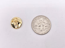 Load image into Gallery viewer, Cute Tiny Western Cowboy Hat with CZ Pave Star Texas Ranch Charms in 18K Gold Plated Copper 10 PCS
