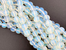 Load image into Gallery viewer, Opalite Round Faceted Shiny Beads 4mm 6mm 8mm 10mm 12mm 14mm 16mm Around 15&quot;
