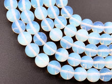 Load image into Gallery viewer, Opalite Round Smooth Shiny Beads 4mm 6mm 8mm 10mm 12mm 14mm 16mm Around 15&quot;
