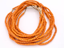 Load image into Gallery viewer, 4mm African Sandcast Seed Beads Handmade Glass Beads From Ghana in 9 Colors
