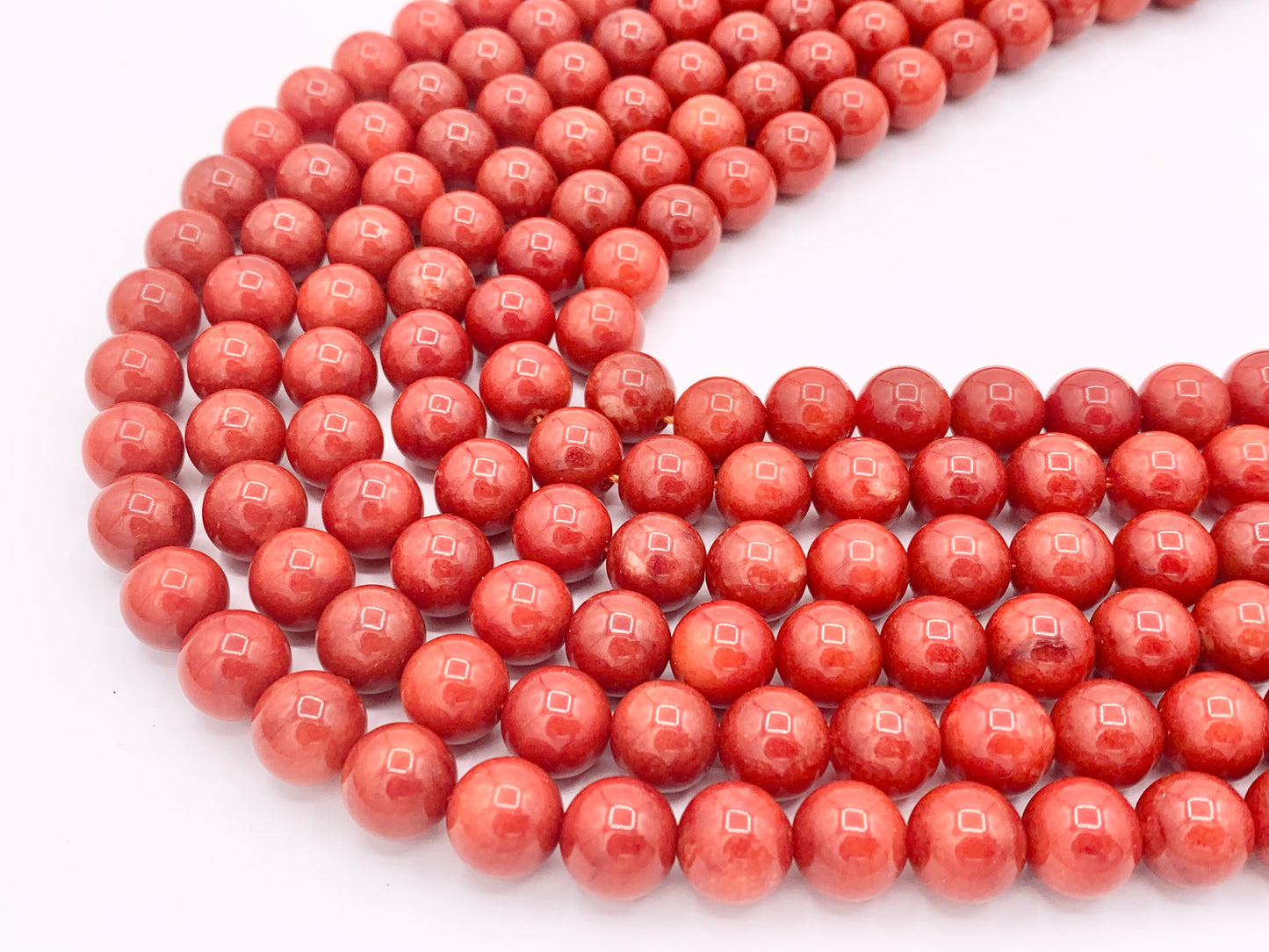 Dark Orange Dyed Malaysian Jade Round Smooth Shiny Natural Stone Beads Beautiful Reddish Orange Color Beads 6mm 8mm 10mm 12mm Around 15"