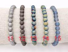 Cargar imagen en el visor de la galería, 6mm Glass Druzy Beaded Stretchy Bracelets Imitation Druzy Glass Bracelets 7&quot; 1 PC
