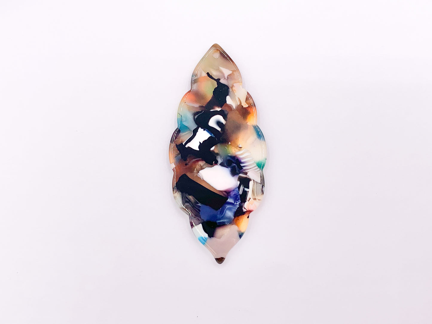 22x50mm Acetate Marquis Earring Pendants Acetate Earring Findings For Jewelry Making 5 Colors Available 10PCS