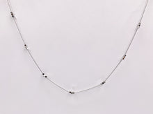 Cargar imagen en el visor de la galería, Delicate Nugget Necklace Gold/Silver Plated Stainless Steel Dainty Flexible Minimalist Finished Necklace 16&quot; with Extension Link
