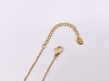 Cargar imagen en el visor de la galería, Delicate Heart Necklace Gold Plated Stainless Steel Dainty Flexible Minimalist Finished Necklace 16&quot; with Extension Link
