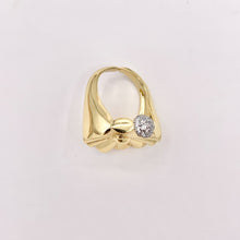 Cargar imagen en el visor de la galería, Anillo circular de concha de abulón, anillo frontal abierto ajustable de concha blanca rosa en cobre chapado en oro real de 18 quilates, 5 piezas
