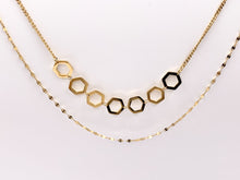 Cargar imagen en el visor de la galería, Delicado collar de perlas minimalistas delicado chapado en oro
