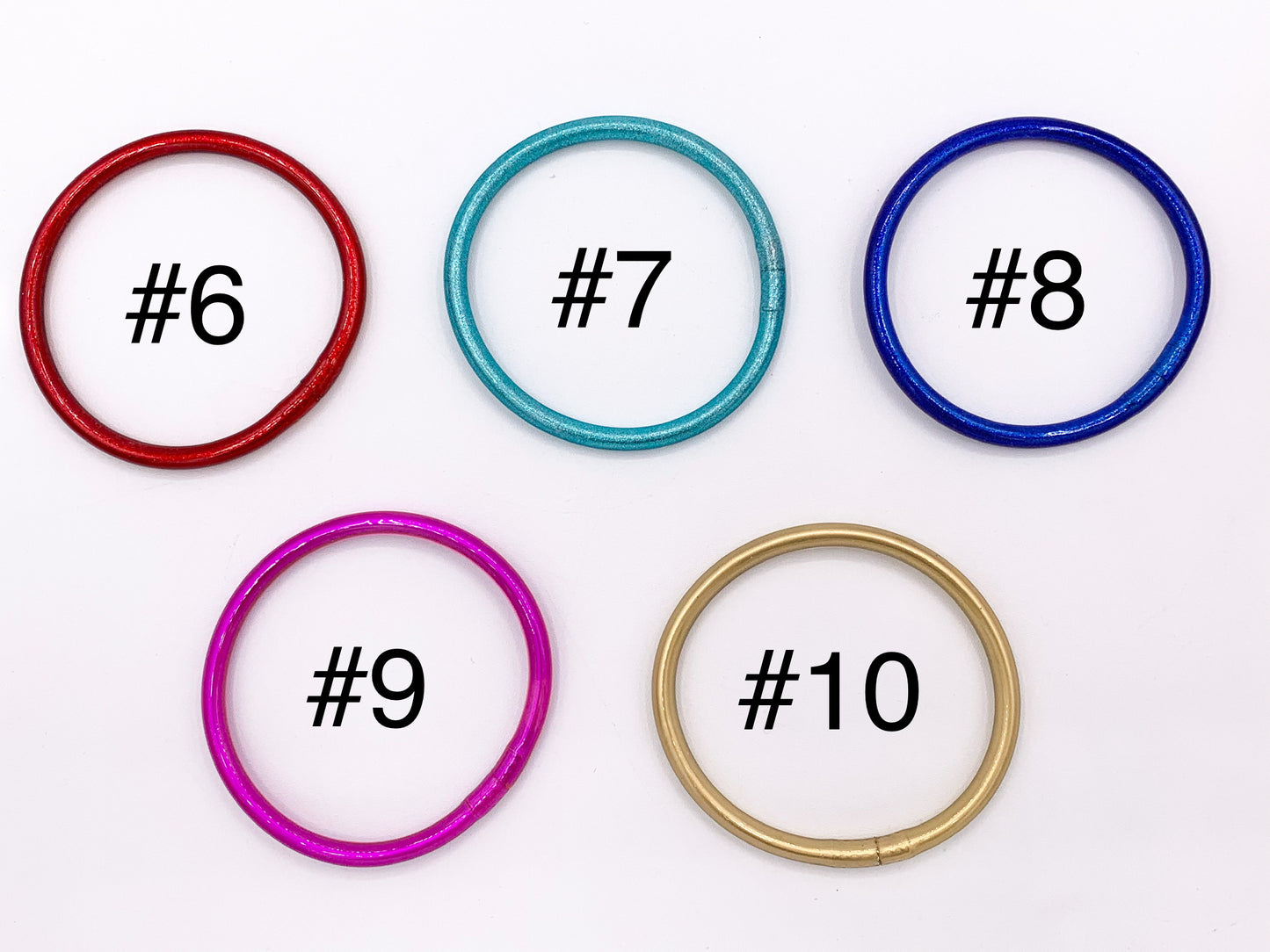 Glitter Filled Jelly Tube Bangles Buddhist Temple Plastic Rubber Silicone Wristband Wristlet Bracelets 1 pc