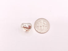 Load image into Gallery viewer, Pewter Base Metal Nugget Large Hole Spacer Beads Rosy Gold, Gold, Silver, Bronze, Gunmetal
