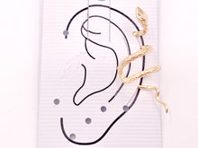 Load image into Gallery viewer, Fashionable Snake Ear Cuffs in 18K Gold/Silver plated Copper (No Piercing!!) 6 pcs
