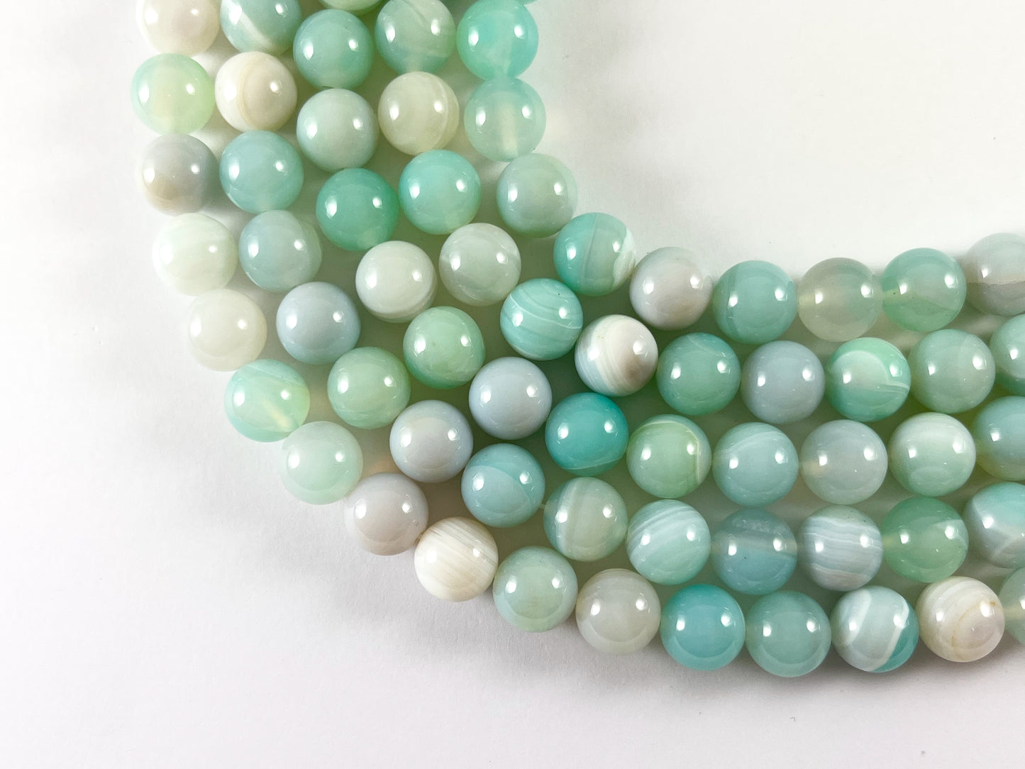 Cuentas de piedra Natural lisas redondas de ágata teñida Sardonyx de Color azul claro de alta calidad, cuentas de 6mm, 8mm, 10mm, 12mm, 14mm alrededor de 14-15"