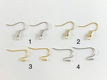 Load image into Gallery viewer, Real Gold 18K Plated Brass Earring Hook 95-100PCS
