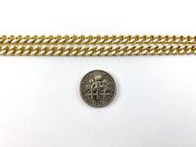 Load image into Gallery viewer, 18K Gold Plated and Enamel Plated Copper Cuban Chain
