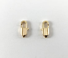 Load image into Gallery viewer, Real 18K Platinum/Gold Plated Lobster Clasps over Brass 25PCS
